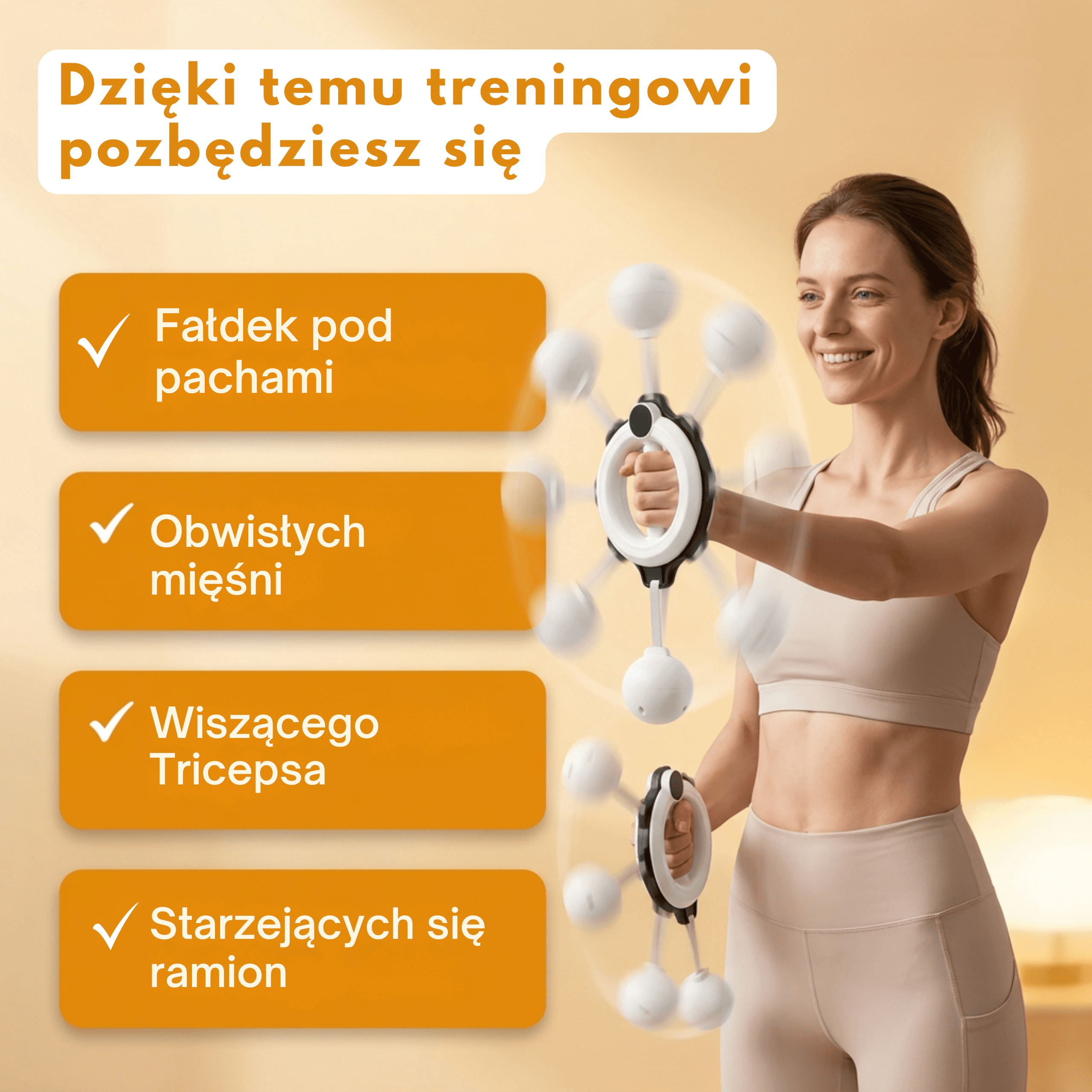 Obręcz do ćwiczeń z obciążnikiem ARMERA