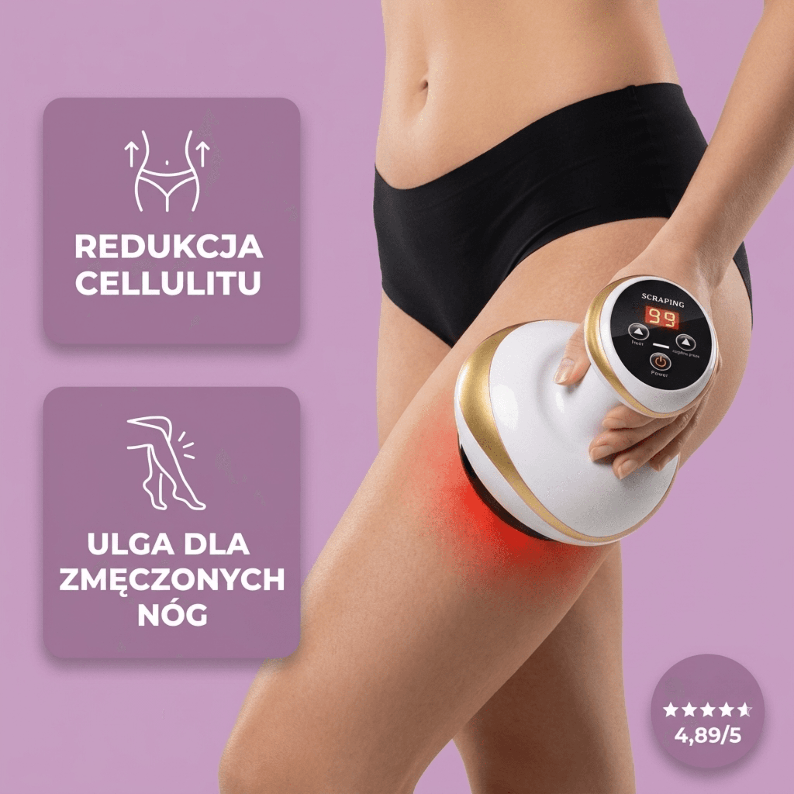 Masażer Próżniowy Antycellulitowy CELLURIA